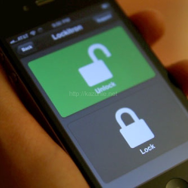 鍵の代わりにスマートフォン!スマホでドアを開閉「Lockitron」