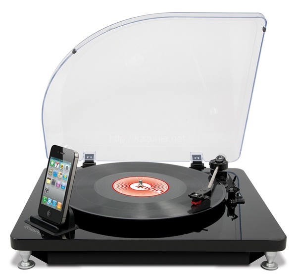 懐かしの名盤をもう一度!LP晩を直接iPhoneに取り込めるターンテーブル「iLPターンテーブル(iLP Turntable)」