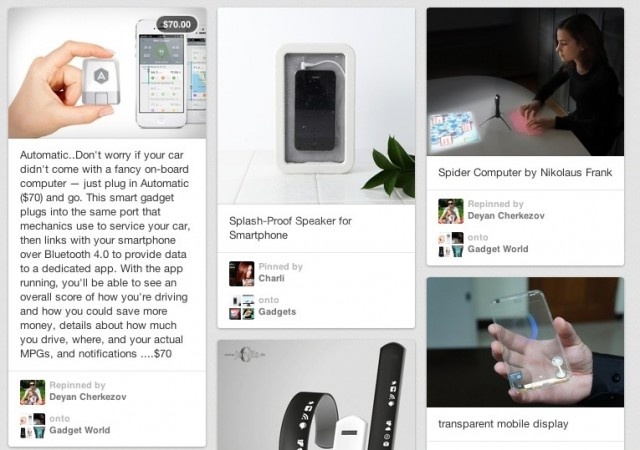 iPhone/iPadのSafaliからPinterestの自分のBoardに簡単にPin itする方法