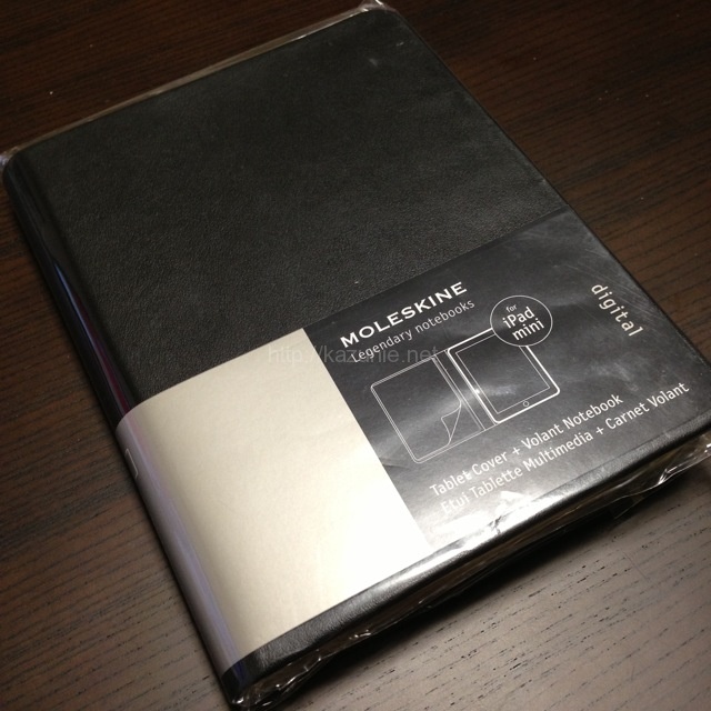 モレスキンからiPad mini デジタルカバーが発売されたので購入してみた。