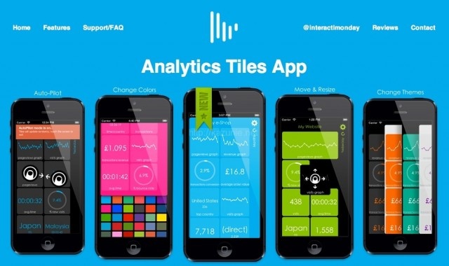 GoogleAnalyticsをiOS7と相性いいシンプルデザインでさらっとチェックできるiPhoneアプリ「Analytics Tiles」