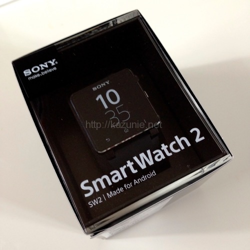 SonyのXperia専用スマートウォッチ「SmartWatch2」なかなかいい(開封・初期設定編)