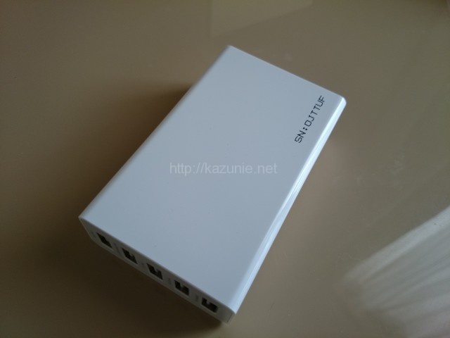 ANKERの5ポートUSB急速充電器は評判どおりいい感じ